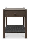 Woven Rope Accent Nightstand | Novi Living Millie | Oroa.com