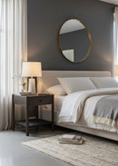 Woven Rope Accent Nightstand | Novi Living Millie | Oroa.com