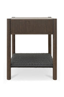Woven Rope Accent Nightstand | Novi Living Millie | Oroa.com