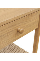 Woven Rope Accent Nightstand | Novi Living Millie | Oroa.com