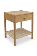 Woven Rope Accent Nightstand | Novi Living Millie | Oroa.com