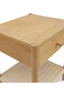 Woven Rope Accent Nightstand | Novi Living Millie | Oroa.com