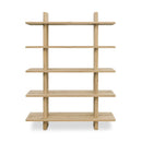 Hospitality furniture - Modern Oak Display Bookcase - www.oroatrade.com