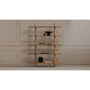 Hospitality furniture - Modern Oak Display Bookcase - www.oroatrade.com