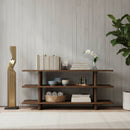 Hospitality furniture - Modern Oak Display Bookcase - www.oroatrade.com