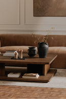 Oak Open Storage Coffee Table | Novi Living Casey | Oroatrade.com