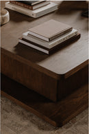 Oak Open Storage Coffee Table | Novi Living Casey | Oroatrade.com