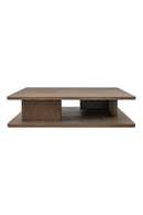 Oak Open Storage Coffee Table | Novi Living Casey | Oroa.com