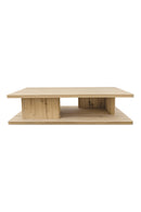 Oak Open Storage Coffee Table | Novi Living Casey | Oroa.com