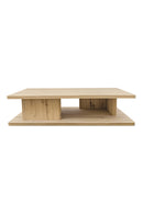 Oak Open Storage Coffee Table | Novi Living Casey | Oroatrade.com
