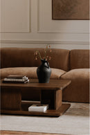 Oak Open Storage Coffee Table | Novi Living Casey | Oroatrade.com