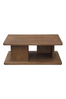 Oak Open Storage Coffee Table | Novi Living Casey | Oroatrade.com
