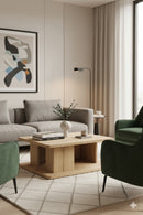 Oak Open Storage Coffee Table | Novi Living Casey | Oroatrade.com