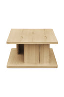 Oak Open Storage Coffee Table | Novi Living Casey | Oroatrade.com