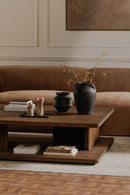 Oak Open Storage Coffee Table | Novi Living Casey