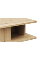 Oak Open Storage Coffee Table | Novi Living Casey | Oroatrade.com