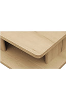 Oak Open Storage Coffee Table | Novi Living Casey | Oroatrade.com