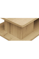 Oak Open Storage Coffee Table | Novi Living Casey | Oroatrade.com