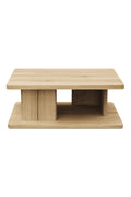 Oak Open Storage Coffee Table | Novi Living Casey | Oroa.com