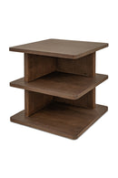 Solid Wood Rustic Side Table | Novi Living Casey | Oroatrade.com
