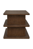 Solid Wood Rustic Side Table | Novi Living Casey | Oroatrade.com