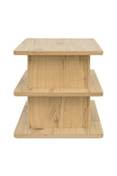 Solid Wood Rustic Side Table | Novi Living Casey | Oroa.com