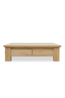 Rustic Oak Storage Coffee Table | Novi Living Graham | Oroatrade.com