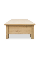 Rustic Oak Storage Coffee Table | Novi Living Graham | Oroatrade.com