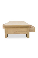 Rustic Oak Storage Coffee Table | Novi Living Graham | Oroatrade.com