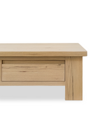 Rustic Oak Storage Coffee Table | Novi Living Graham | Oroa.com