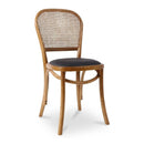 Elm-Framed Rattan Dining Chairs (2) | Novi Living Bedford