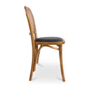 Elm-Framed Rattan Dining Chairs (2) | Novi Living Bedford