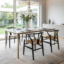 Hospitality furniture - Black Elm Dining Chair Set (2) - www.oroatrade.com