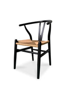 Hospitality furniture - Black Elm Dining Chair Set (2) - www.oroatrade.com