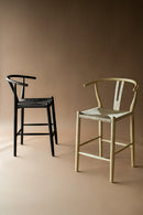 Hospitality furniture - Natural Elm Counter Stool - www.oroatrade.com