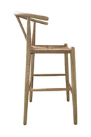 Hospitality furniture - Natural Elm Counter Stool - www.oroatrade.com