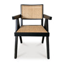Modern European furniture - Rattan Mid-Century Dining Chairs (2) - www.oroa.com