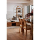 Rattan-Back Dining Chair Set (2) | Novi Living Orville | Oroa.com