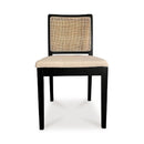 Rattan-Back Dining Chair Set (2) | Novi Living Orville | Oroa.com