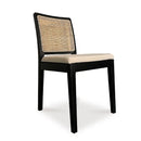 Rattan-Back Dining Chair Set (2) | Novi Living Orville | Oroa.com