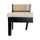 Rattan-Back Dining Chair Set (2) | Novi Living Orville | Oroa.com