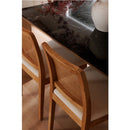 Rattan-Back Dining Chair Set (2) | Novi Living Orville | Oroa.com