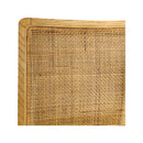 Rattan-Back Dining Chair Set (2) | Novi Living Orville | Oroa.com