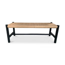 Woven Fibers Bench | Novi Living Hawthorn | Oroa.com