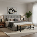 Woven Fibers Bench | Novi Living Hawthorn | Oroa.com