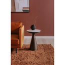 Aluminum Base Marble Side Table | Novi Living Font