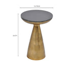 Brass Base Side Table | Novi Living Font
