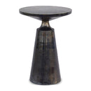 Gray Industrial Style Accent Table | Novi Living Sonja