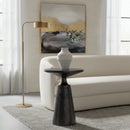 Gray Industrial Style Accent Table | Novi Living Sonja