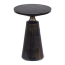 Gray Industrial Style Accent Table | Novi Living Sonja